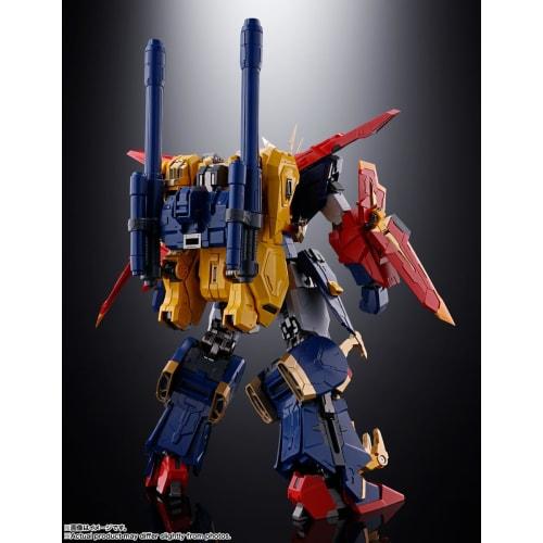 TAMASHII NATIONS Soul of Chogokin GX-113 Gundam Build Fighters Try Strongest Mobility Gundam Tryon 3, Approximately 210mm, Die-cast, PVC, and ABS Pain