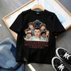 Summer New Stranger Things Plaid T-Shirt 'Welcome To the Upside Down' Printed Top