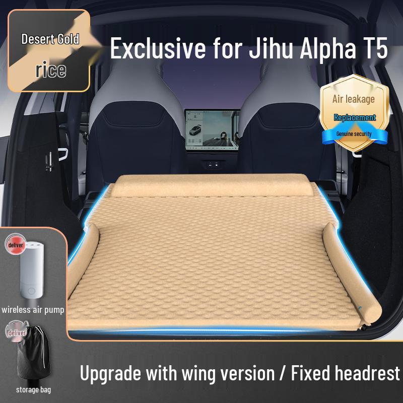 Arcfox Alpha T5 Car Mattress: Trunk Bed & Rear Seat Sleeping Pad.