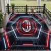 Soft Floor Carpet AC Milan Pattern Area Rug Decorative Mat For Home Room Decoration
