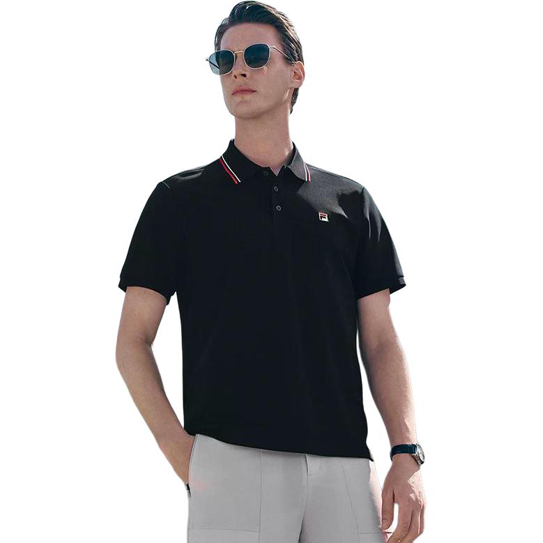 Men's FILA Polo Shirts Men's Lapel Moderate Straight Fit