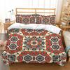 Bohemian Floral King Queen Duvet Cover Boho Mandala Cashew Flowers Bedding Set Exotic Tribe Style 2/3pcs Polyester Quilt Cover