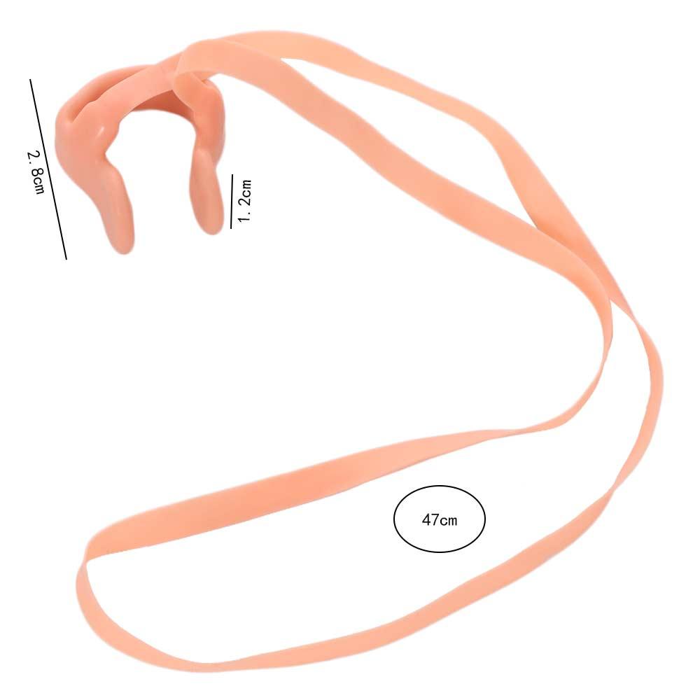 Latex Silicone Rope Nose Clip With String Swimming Nose Plugs Swimming Nose Clip Pool Accessories