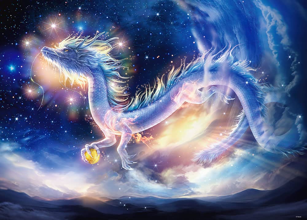 

Beverly (BEVERLY) [Made in Japan] Beverly 600-Piece Jigsaw Puzzle, Guardian Dragon of the Sky ~Blue Dragon~ (38 x 53 cm) 600-007