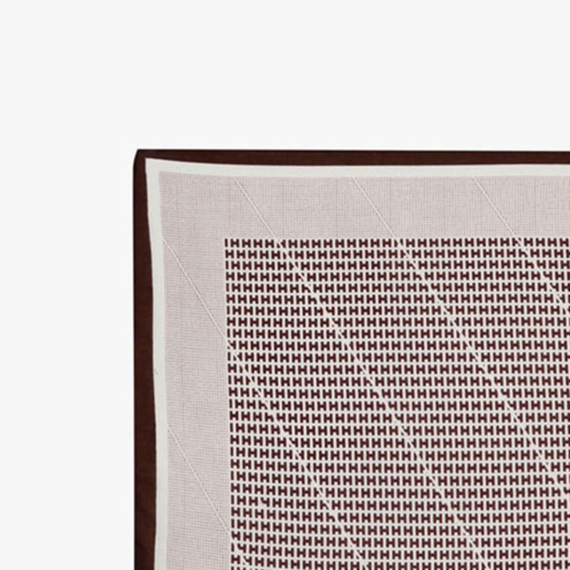 Healiote HEAL SIGNATURE SCARF_BROWN