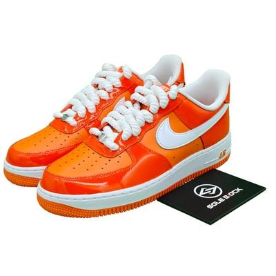 Air Force 1 '07 LV8 Orange White Patent - HV9405-800