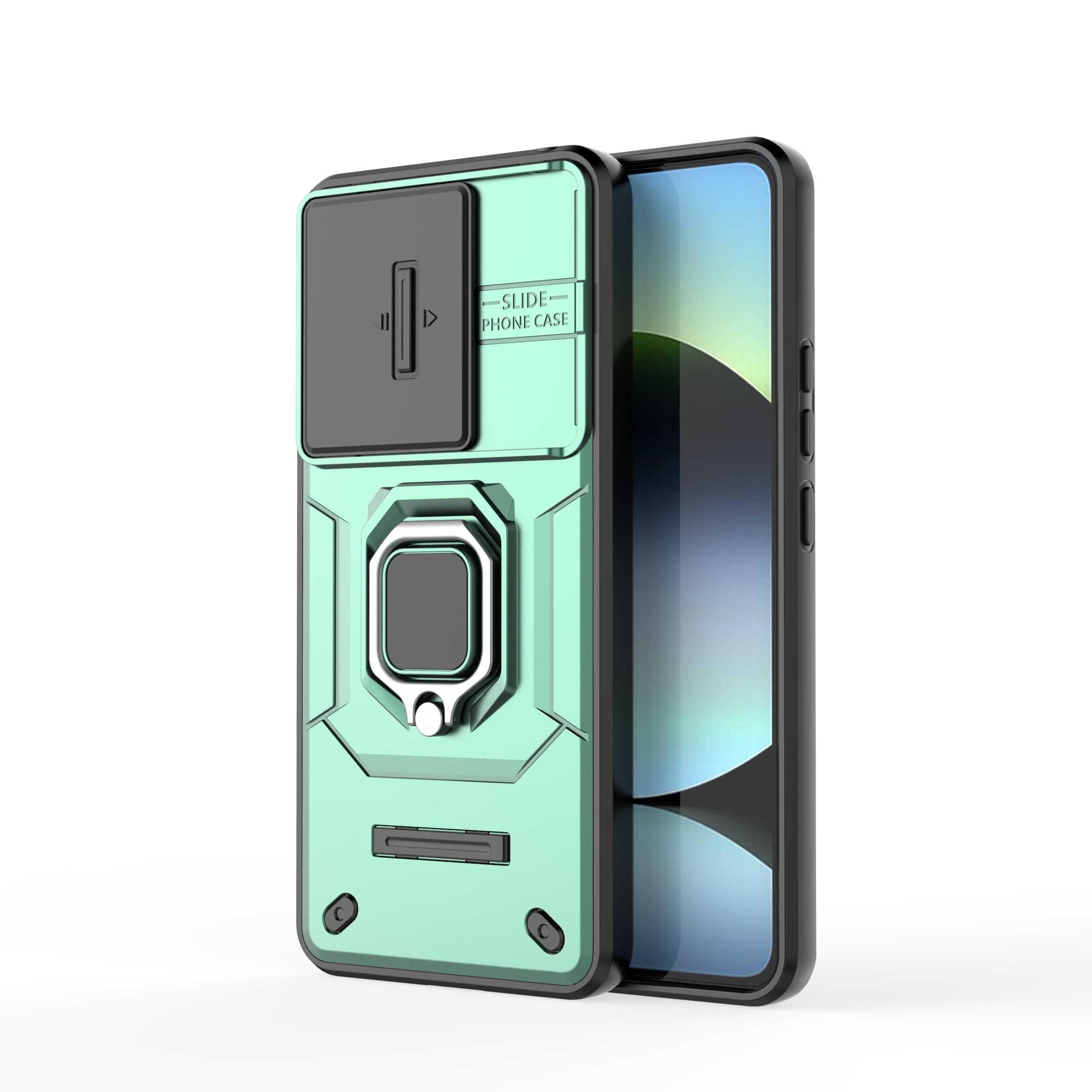 

Xiaomi Redmi Note 14 4G Phone Case,Military-Grade Magnetic Kickstand Phone Case Cover for Xiaomi Redmi Note 14 4G зелений