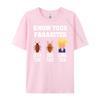 Conosci i tuoi Parassiti AntiTrump Divertente ZECCA Resisti Moda Maglietta Uomo Coppie Manica Corta T-shirt Uomo Top Magliette Harajuku