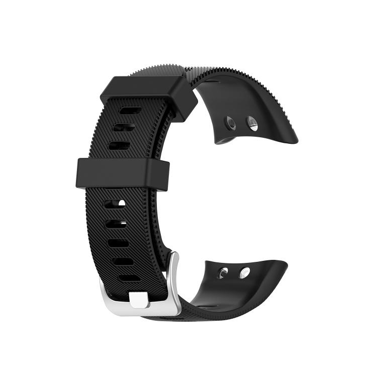 For Garmin Forerunner 45 & 45S Silicone Watch Band(Navy Blue)
