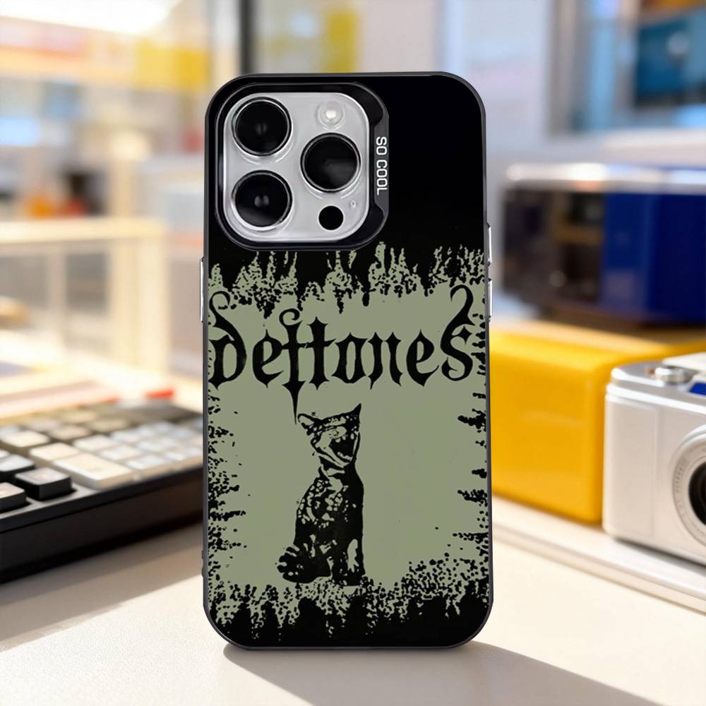 

Band D-Deftones Cool Phone Case For iPhone 17,16,15,14,13,12,11,Pro,XS,Max,Plus,Mini,SE4,E Black Matte Shockproof Cover iPhone11PROMAX