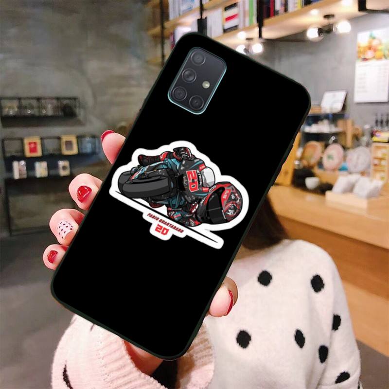 Fabio Quartararo No. 20 Phone Case For Samsung Galaxy A21S A01 A11 A31 A81 A10 A20E A30 A40 A50 A70 A80 A71 A51