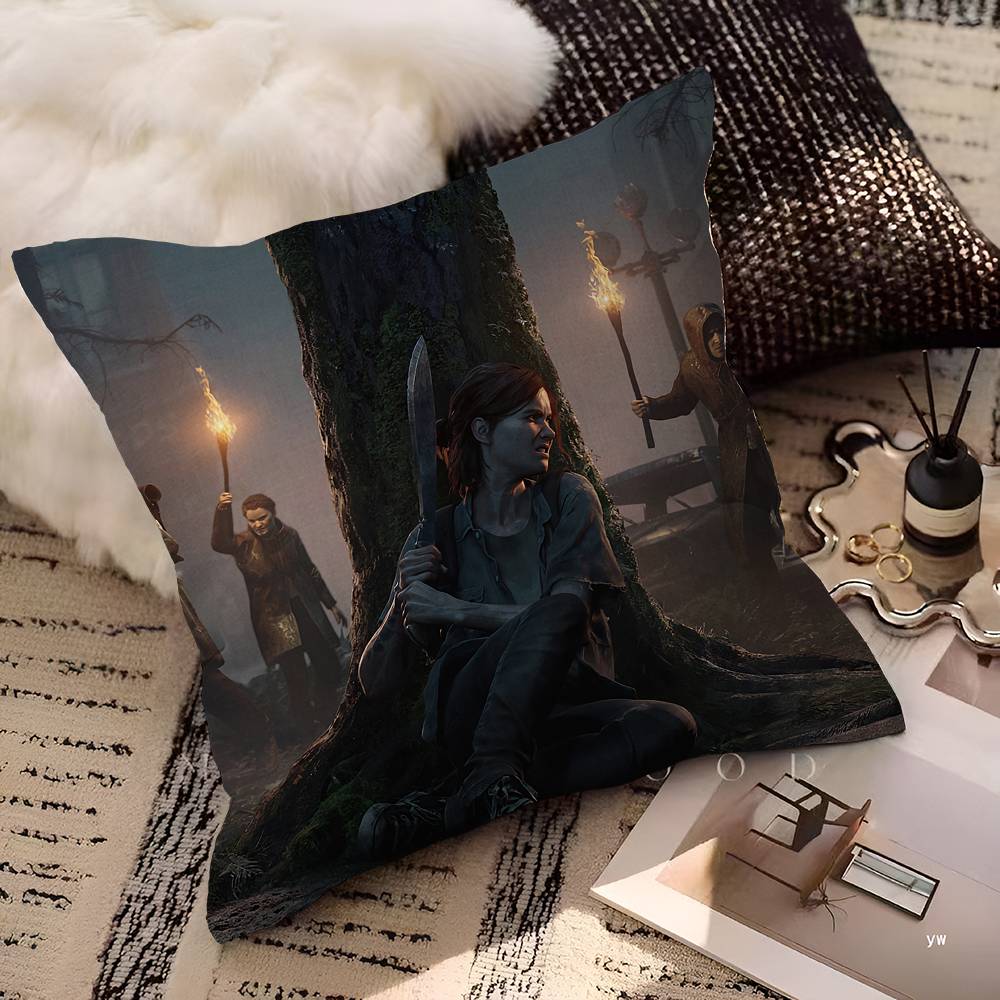 Hot Game The L-Last Of U-Us Office Cushion Pillowcase Car Cushion Cover45X45CM Lumbar Pillowcase Sofa Pillowcover
