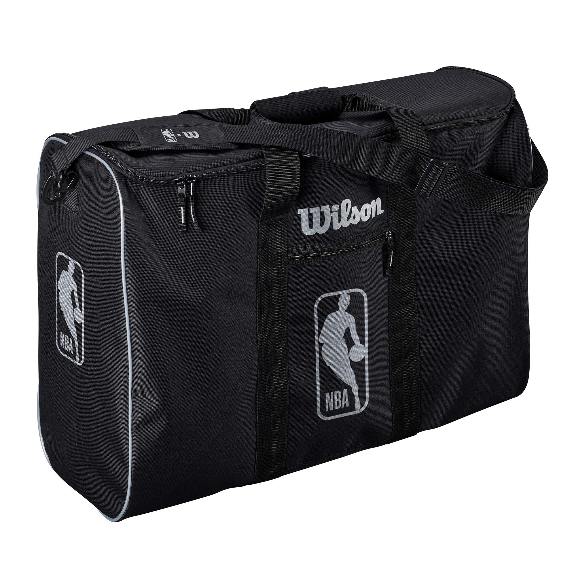 

Баскетбольная сумка NBA AUTHENTIC BAG черная [Wilson] (АУТЕНТИЧНЫЙ)