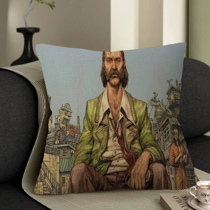 Disco Elysium Game Personalized Pillow Cover Kids Bedroom Wild Party Decor Pillowcase kid Birthday shower Gift