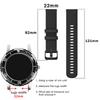22mm Silicone Sport Strap For Xiaomi Watch S4 S3 S2 46/42mm S1 Pro/Active color 2 Mi Watch Band Replace For Redmi Watch Bracelet