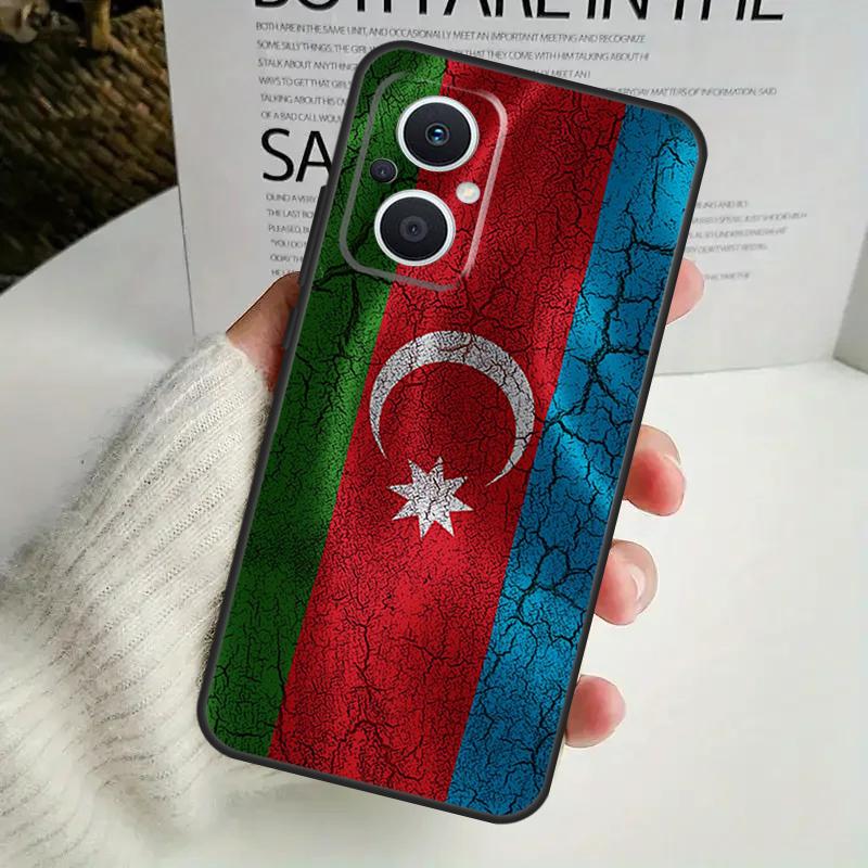 Azerbaijan Flag Phone Case For OPPO Reno 14F 12F 12 11 13 F 10 Pro 8T 7 8 Lite OPPO Find X9 X8 X6 X5 Pro Cover