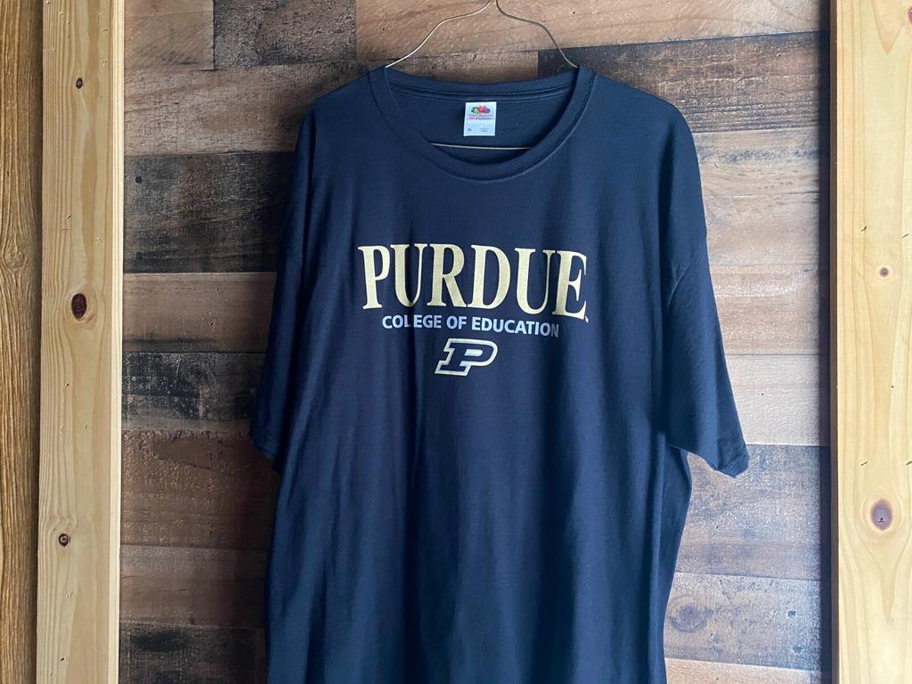 Purdue Boilermakers College Of Education T-Shirt Adult XL Alumni Student Grad