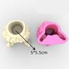 Halloween Skull Man Silicone Pot Mold Succulent Flowerpot Clay Cement Plaster Molds DIY Home Garden Flower Pots Mould