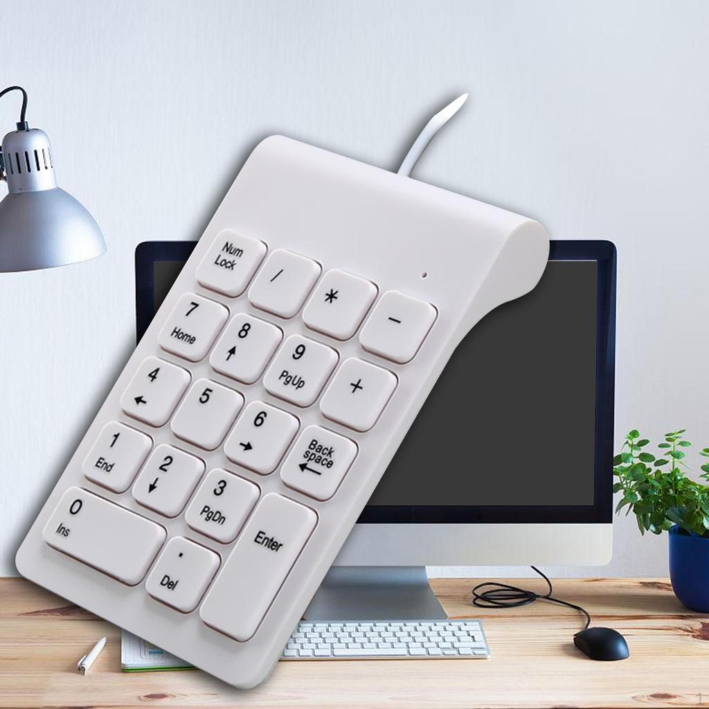 Mini Wired USB Numeric Keypad 1 for Notebook Easily Carry Connection Faster Data Input
