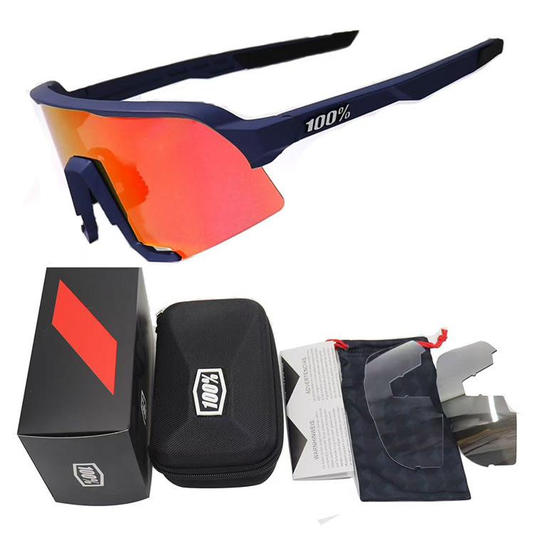 

Hundred Percent Mountainous Area100Baiyan Sun Cycling Goggles Windproof Bicycle Glasses S3Cycling glasses are anti-fog and color-changing чорний