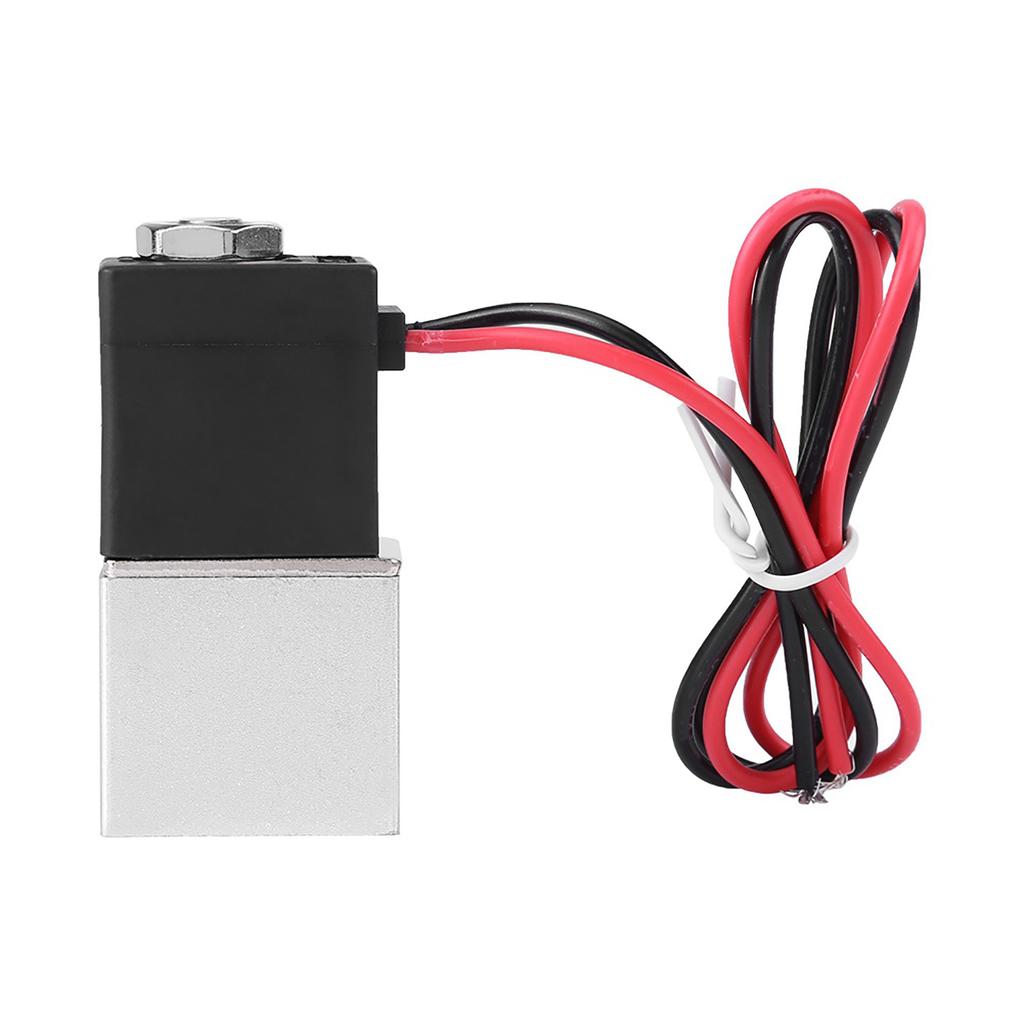 2 Way Normally Closed Pneumatic Electric Solenoid Valve for Water Gas Liquid, 12V 1/4"