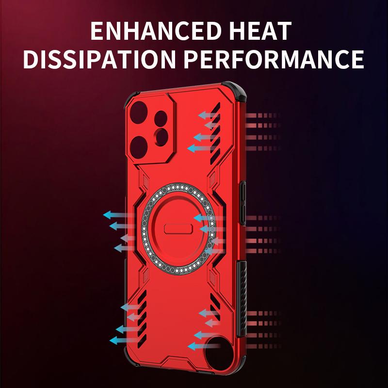 Magnetic Heat Dissipation For Nothing CMF Phone 2 Pro Case Nothing CMF Phone 2 Pro Cover Shockproof Magsafe Wireless Charge Case