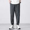 Casual pants men's spring and summer ice silk thin quick-drying sweatpants trendy brand loose leggings casual pants men's thin