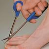 20cm(7.87'')Toe Nail Scissor Long Reach Easy Grip Pedicure Trim Chiropody Clipper Manicure Trimmer for Disabled Cutter