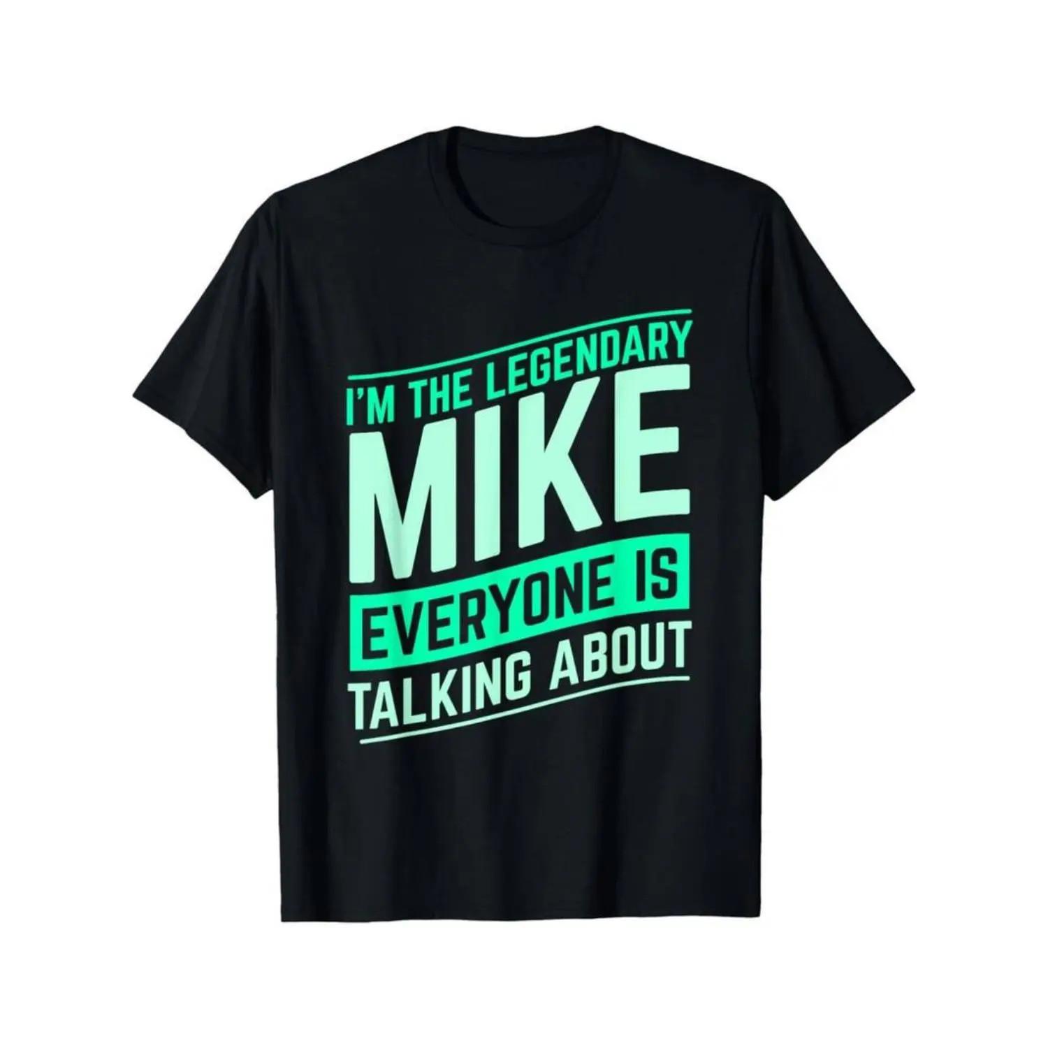 Cotton Mike Name Funny Mike I m The Legendary Mike First Name TShirt 100% Cotton S разноцветный