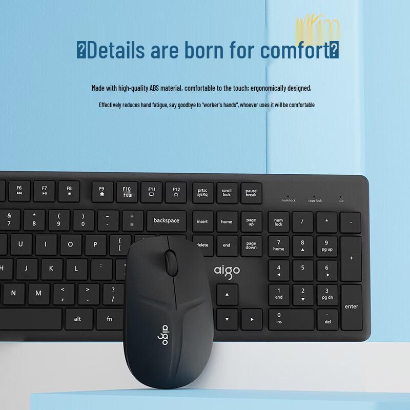 aigo MK100 Wireless Keyboard and Mouse Combo