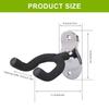 Guitar Wall Hanger, Guitar Hanger Ukuleles Wall Mount Guitar Wall Mount Hanger for Home and Studio Electric Guitar Rack