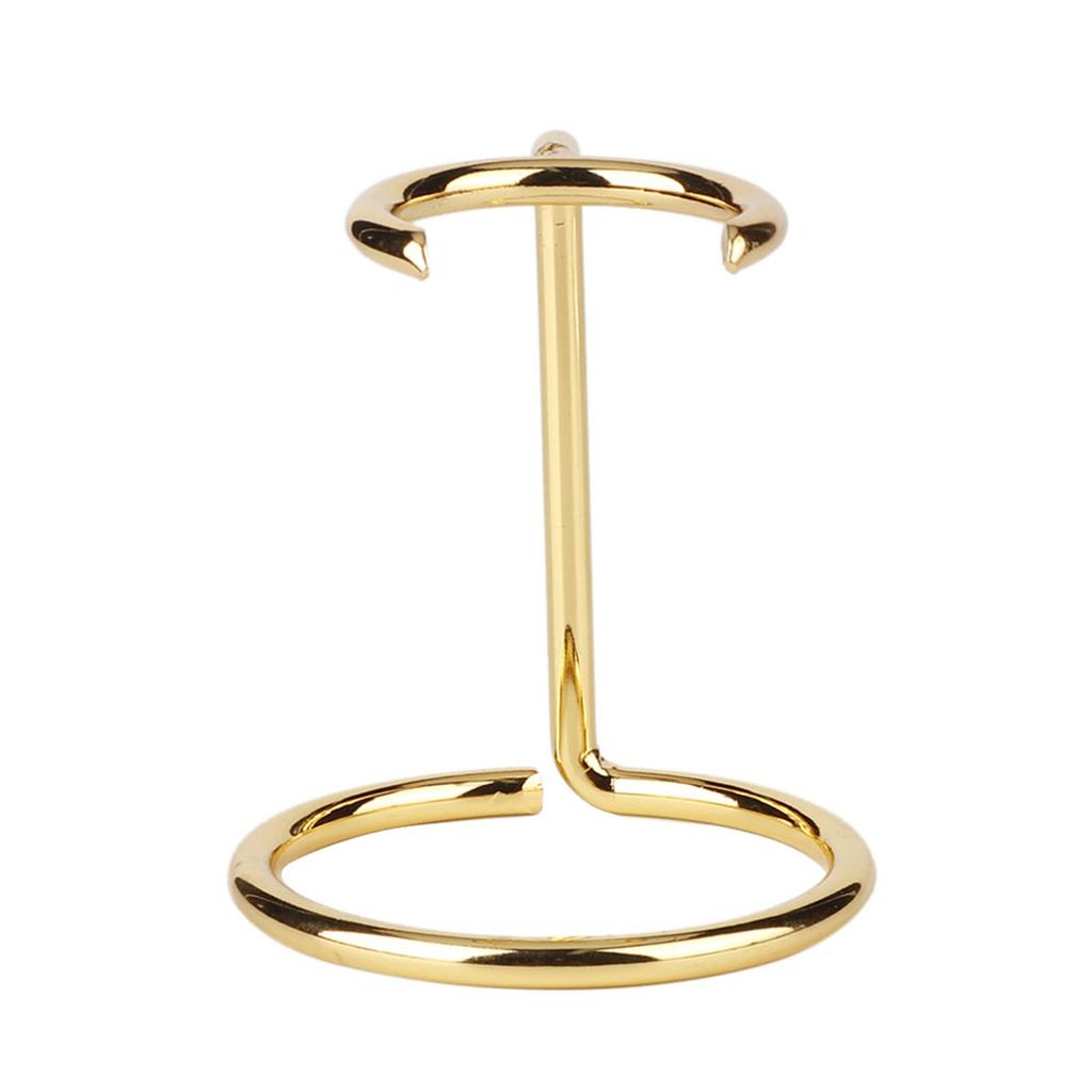 Men Shaving Brush Stainless Steel Stand Razor Holder for Salon Home Travel Use