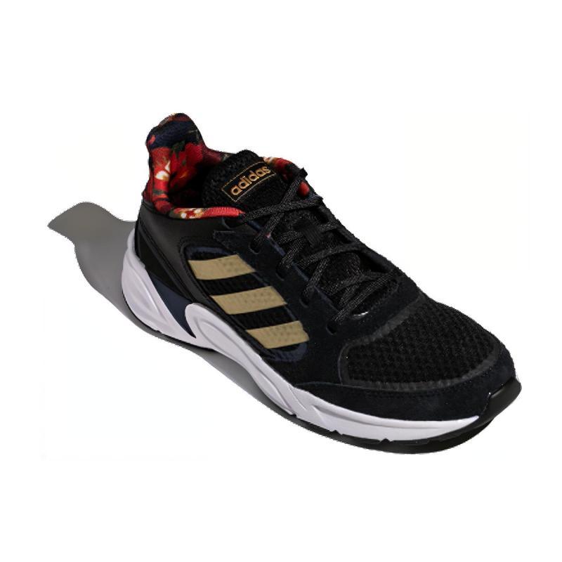 Adidas Neo 90s Valasion Cny 'Black Gold' Sneakers FW4644