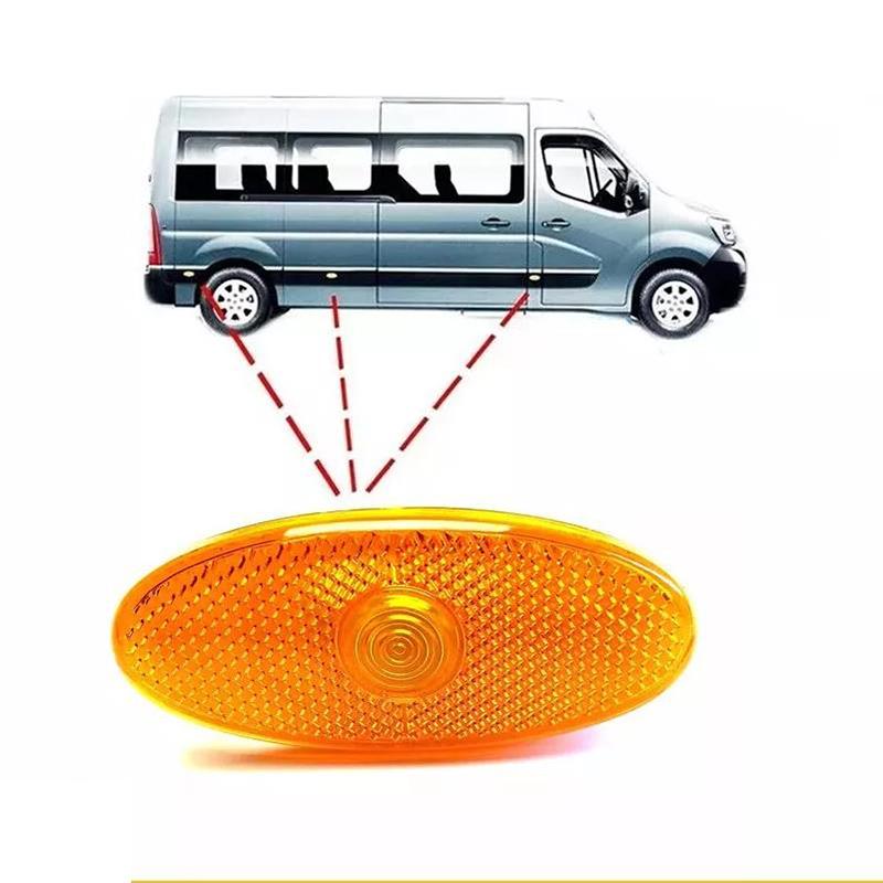 Side Marker Lamp Lights Lens For Renault Master Vauxhall Movano 261B00001R Car Lights Automobiles Accessories