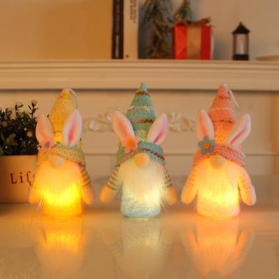 Easter Cute Faceless Bunny Decorations Gnome Rabbit Doll Hanging Ornaments Easter Party Home Decoration Bunny Kids Gifts