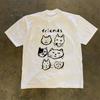 2026 Summer Unisex Graphic Tshirt Friends Cat Kitten Print Tee Cotton Oversized Streetwear Casual Pet Lover Tops