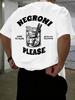 Negroni Cocktail Please Print Unisexs UnisexT Shirt Perfect Summer Casual Drinks Out Sport Street Y2K Casual Loose Clothing Top