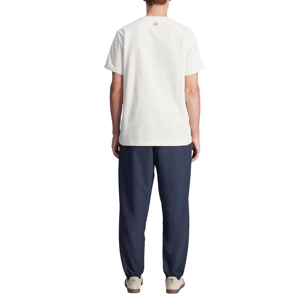 Adidas Originals SS25 Brockhall SPZL Logo Letter Sports Short Sleeve T-Shirt Men Tops Pink White JN5440