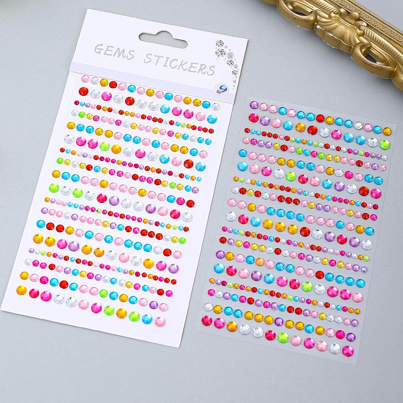 Rhinestones Face Jewels Diamond Eyes Makeup Art Eyeliner Glitter Face Jewelry Stickers Temporary Tattoo Party Body Makeup Tools
