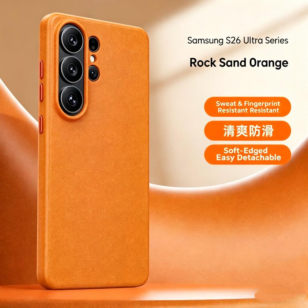 Ultra-Thin Slim Matte Sandstone Case For Samsung Galaxy S26 Ultra S24 Ultra S25 Ultra Shockproof Hard PC Case