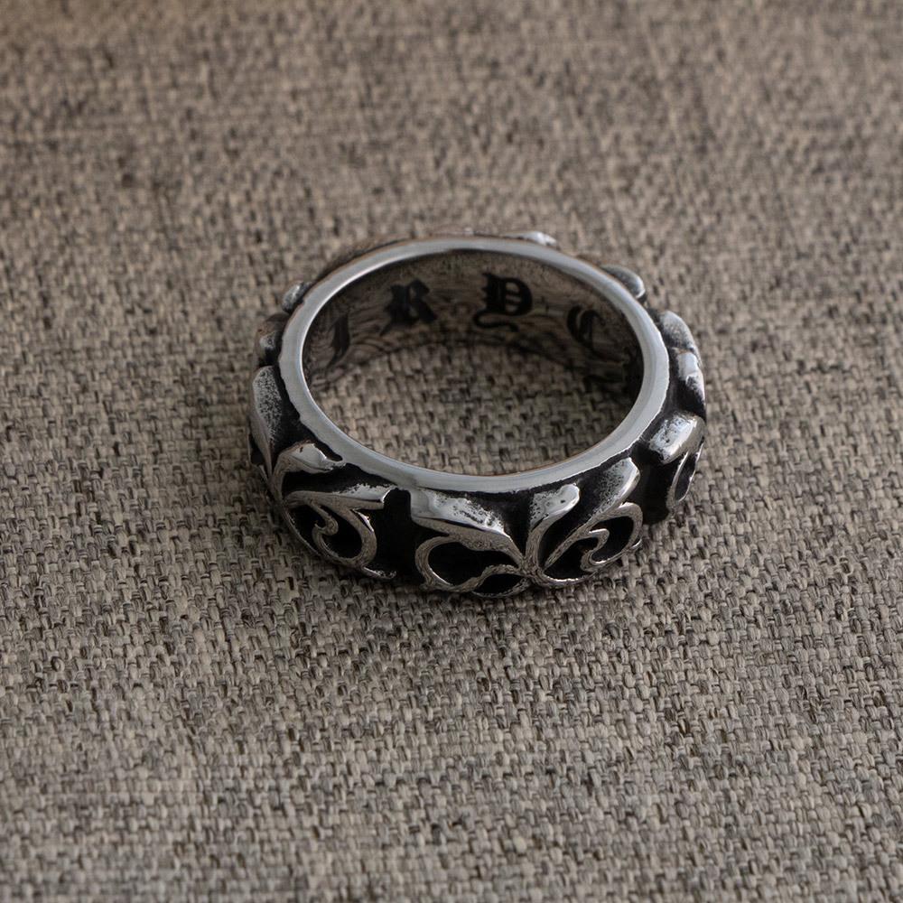 European and American Style Jewelry, Classical Pattern Personalized Retro Ring, Male and Female Tail Ring 2026