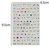 2Pcs Unique Design Halloween Nail Stickers Cartoon Devil Eye Ghost Skull Cat for Exclusive Halloween Party Nail Decor