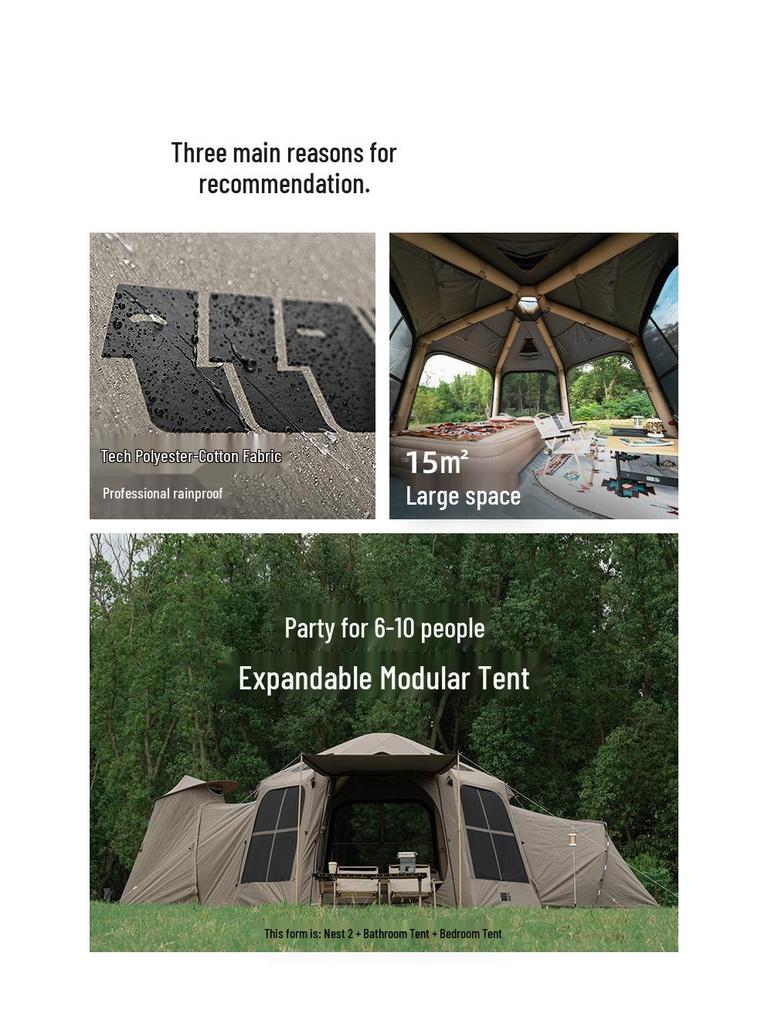 2025 Explorer Automatic Inflatable Tail Tent: SUV & Tesla Rainproof Camping Solution