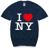 New Fashion Tshirt Men Crew Neck Tees I Love New York NY Heart Souvenir Funny T Shirt Gift Comics Classic Many Color Tops Tees