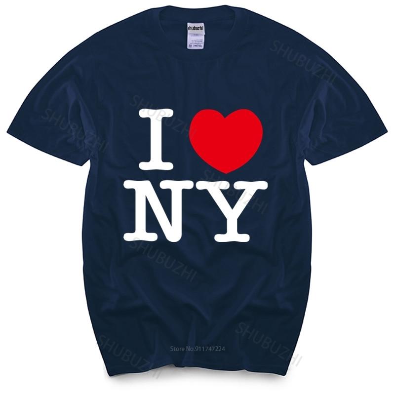 

new fashion tshirt men crew neck tees I Love New York NY Heart souvenir Funny T shirt gift Comics Classic many color tops tees S