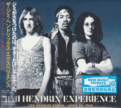 CD JIMI HENDRIX EXPERIENCE  Los Angeles Forum April 26 1969 SICP6490 EXPERIENCE HEND 2022 Japan Rock Used