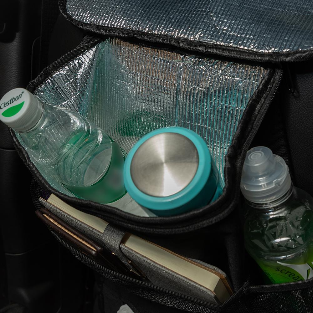 Car Seat Back Multifunctional Storage Bag Holding Temperature Organizer Maintain Warm or Cool Stowing Tidying Car Accessories