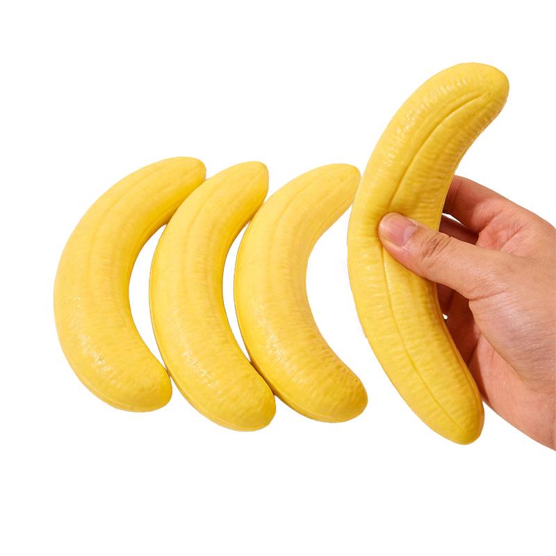 Banana Pulp Slow Rebound Stress Relief Squeeze Toy for Teens