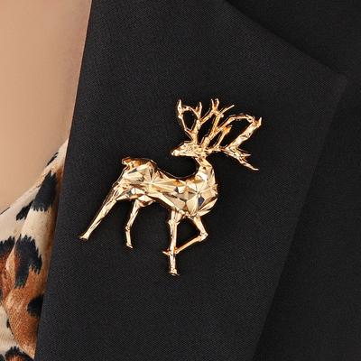 Elchbrosche High-End-Brosche für Männer und Frauen