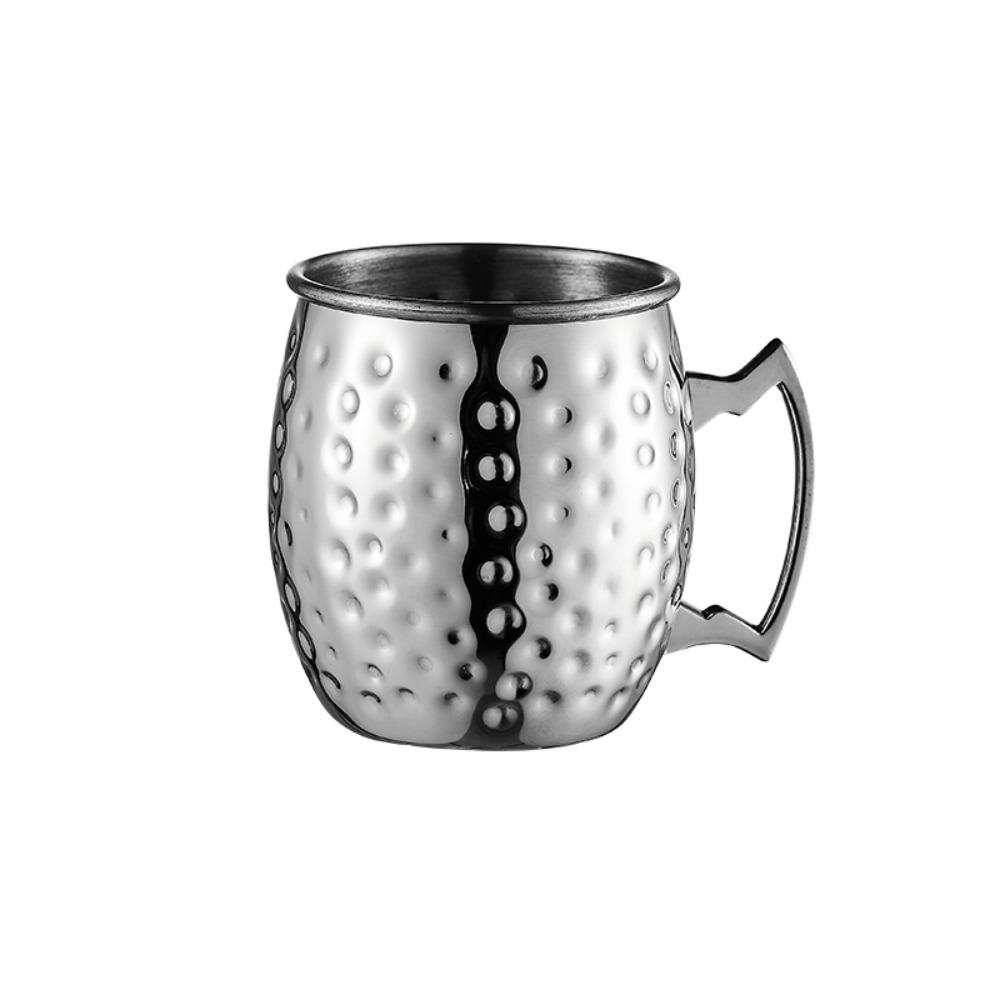 

Wine Cup Stainless Steel Cup Russia Beer Cup Party Supplies Moscow Mule Mug Home 60ML серебряный